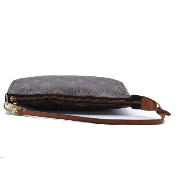 LOUIS VUITTON Pochette Accessoires Hand Bag Monogram Leather BN - Picture 6 of 14